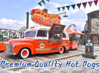 ของอร่อยใน USJ : Premium Quality Hot Dogs
