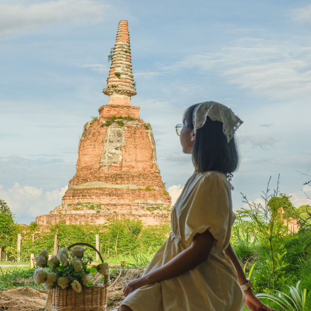 เที่ยวคาเฟ่อยุธยา ถ่ายรูปเล่น ให้อาหารน้องช้าง