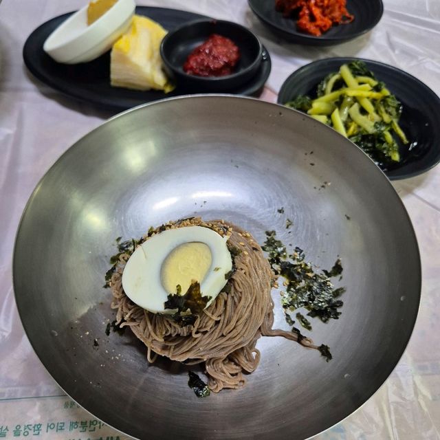 💙선선한 가을 여행 후 즐거운 식도락 여행 백촌막국수💙