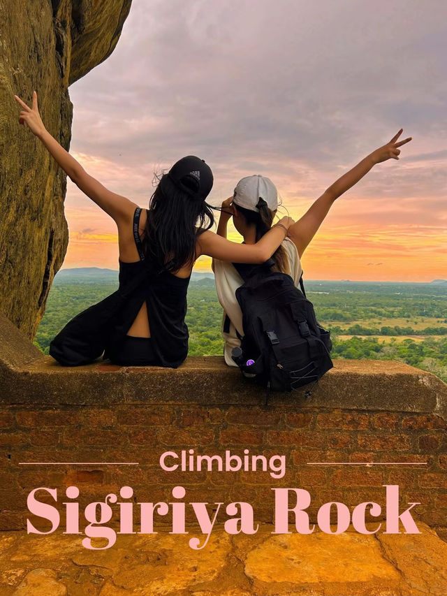 【スリランカ】なかなか過酷⁉︎ シギリアロック登頂🧗‍♀️