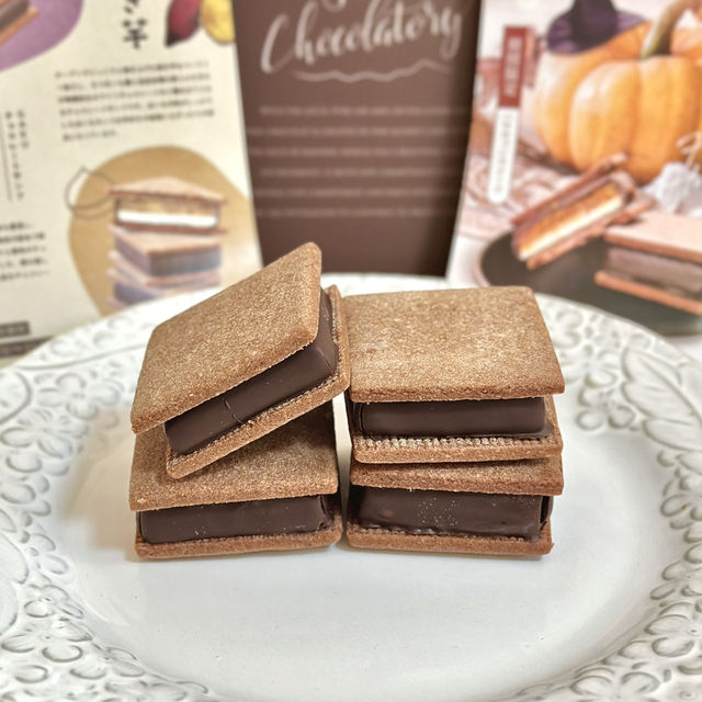 【信州観光】秋の味覚サンドされたチョコクッキー🍪