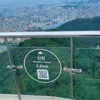 大邱市内を一望‼️アッ山ケーブルカー＊アッ山展望台