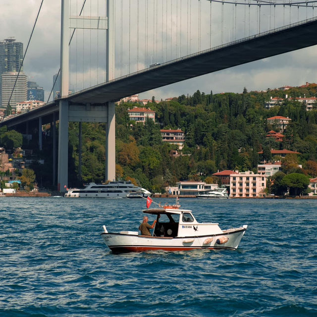 #ล่องเรือที่อิสตันบูล ตุรกีเมือง 2 ทวีป 🇹🇷
