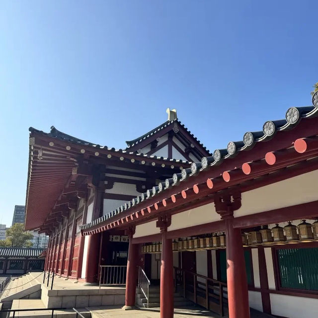 大阪景點推薦：大阪四天王寺，市中心的寧靜古剎