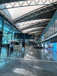 Airport in the cloud ☁️🌥️