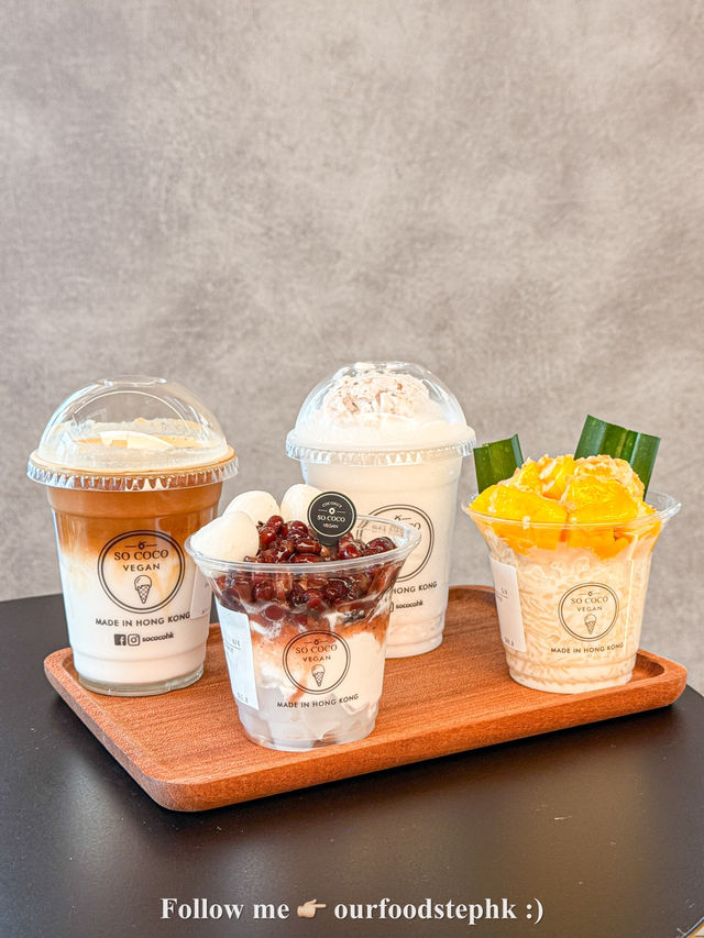 銅鑼灣｜召喚椰子迷🥥! 純素雪糕 •芒果糯米飯