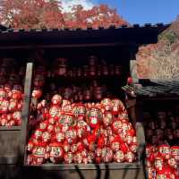 大阪近郊紅葉景點 - 勝尾寺🍁