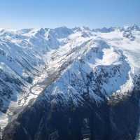 Sky High Adventure: Helicopter Ride to Franz Josef Glacier  🚁❄️ 