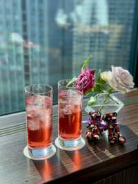 Afternoon tea decorated with strawberries from all over Japan