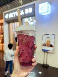 มาลองชาองุ่นปั่นที่ร้าน Hey Tea สาขาห้าง K11 
