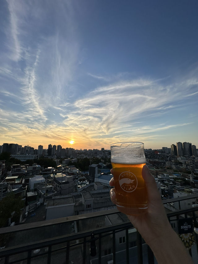 【韓国 絶景カフェ】超穴場？！ソウルを一望できるカフェ&バー