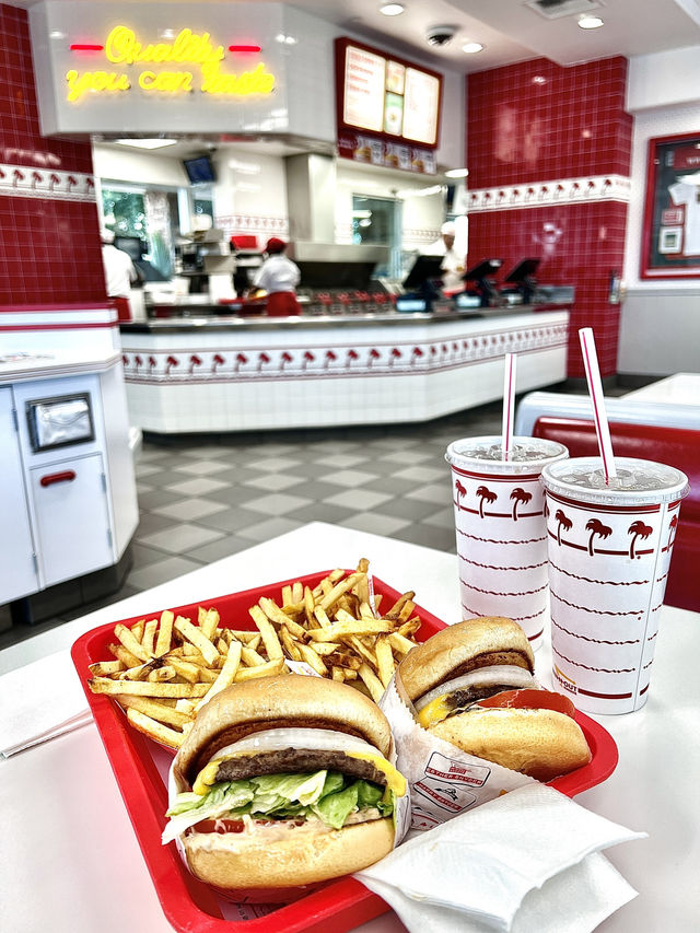 [奧斯汀美食］IN-N-OUT-美國必吃漢堡🍔