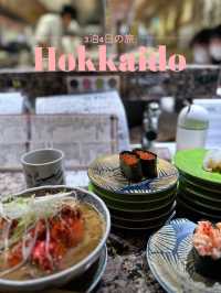 【北海道×3泊4日の旅】北海道の豊富なメニューが味わえるお寿司屋さん