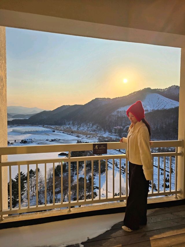 겨울에 꼭 가야할 겨울왕국 평창 호텔🤍