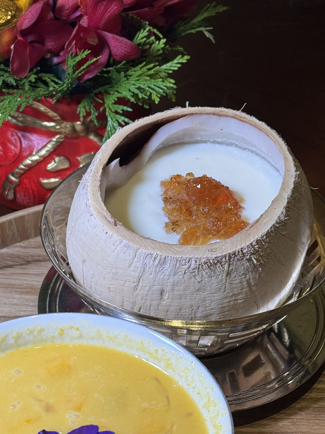 高水準中式糖水就在九龍香格里拉大酒店大堂