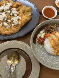 ข้าวหน้ากุ้งแกะร้านดัง บรรทัดทอง