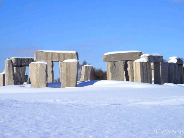 【北海道】雪と大仏とモアイのコラボ！真駒内滝野霊園