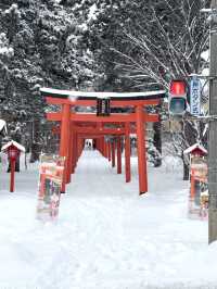 北海道寶藏地｜札幌伏見稻荷神社 ⛩️❄️