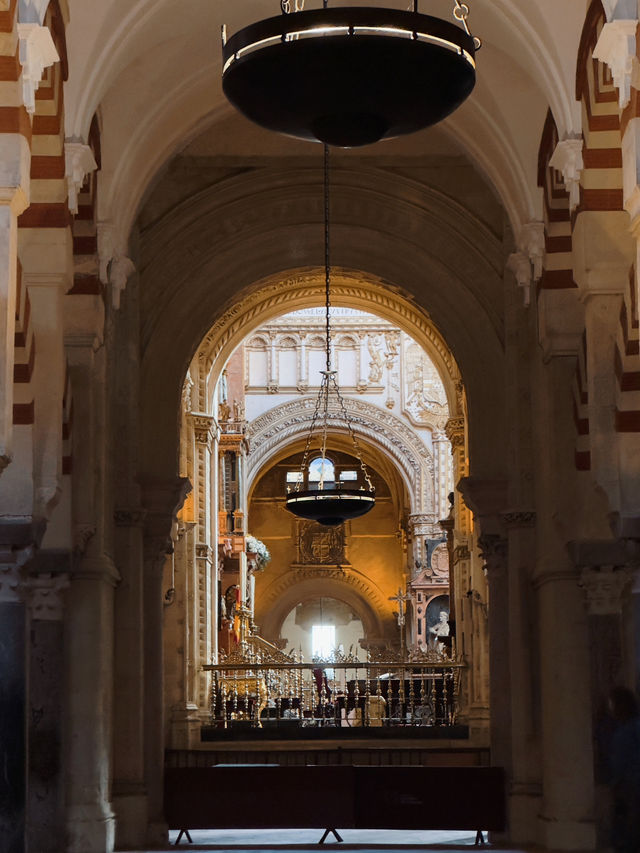 When a mosque was redesigned into a cathedral in Cordoba