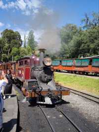 Scenic Journey on the Puffing Billy Railway in Melbourne