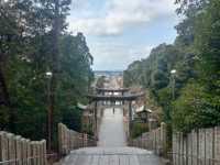 Miyajidake Shrine : ศาลเจ้าศักดิ์สิทธิ์ เชือกศักดิ์สิทธิ์ชิเมนาวะ ชมพระอาทิตย์ตก