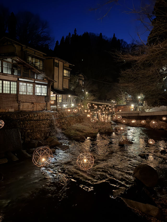 【熊本旅行】幻想的な灯りと川の流れを楽しむ湯あかり✨️