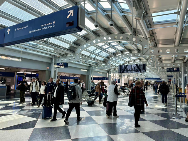 アメリカ🇺🇸オヘア空港