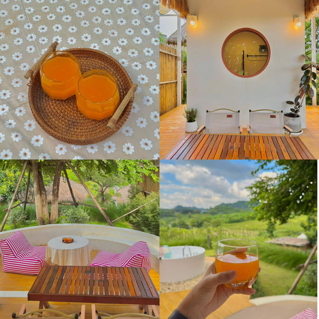  ที่พักสุดโรแมนติก #เขาใหญ่  Vibes ดีสุดๆ 🤍🌸🍃