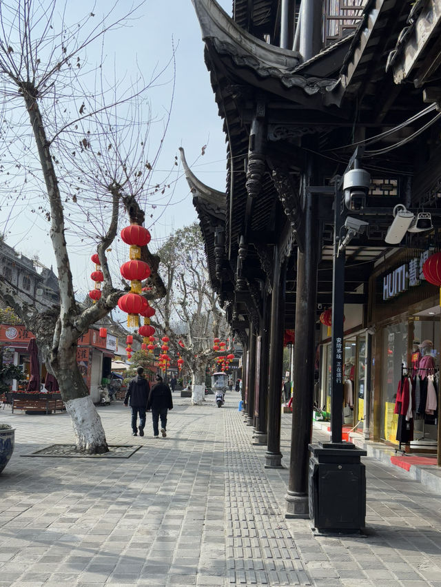 เมืองโบราณก้วนเซี่ยน Guanxian ที่ Dujiangyan