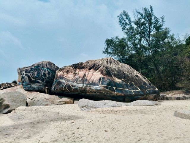 Tanjung Pelindung’s Rocky Canvas – A Tribute to Sea Turtles