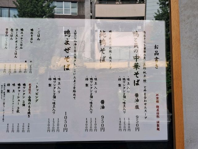 【東京】中野の絶品鴨そば「かわな」