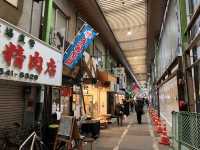 商店街で食べ歩き　旦過市場@福岡・小倉🏬
