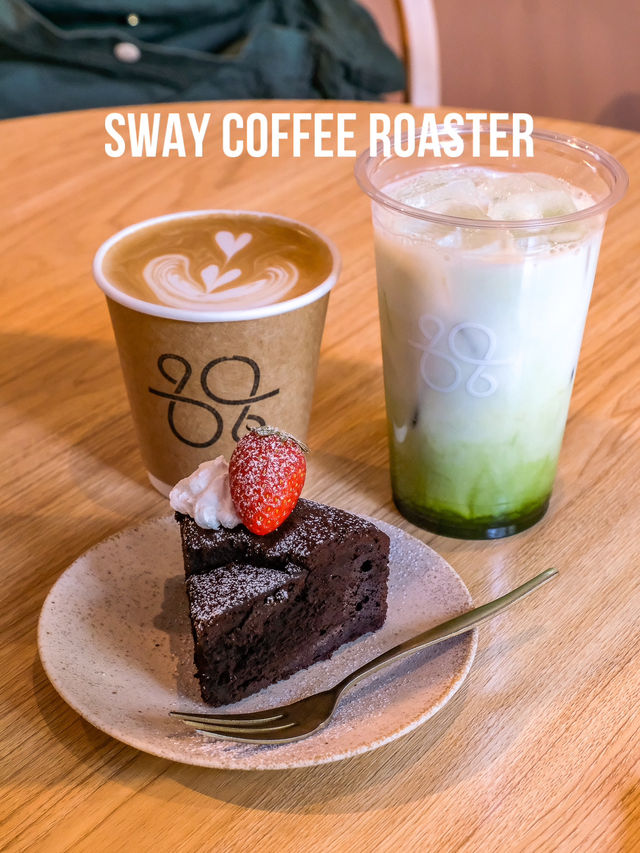Sway Coffee Roaster คาเฟ่มินิมอลเมืองโทยาม่า