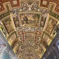 🎨✨ "A Brush with Divinity: One Heavenly Day in the Vatican Museums’ Courtyard