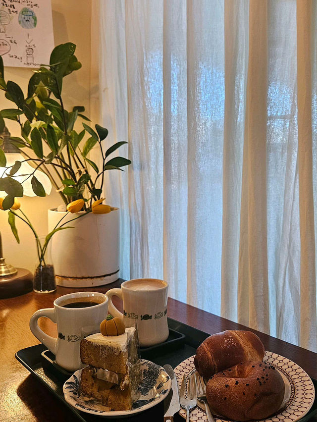 🥦👏🏻인천 송도 비건 베이커리 애견동반 카페 지구본 