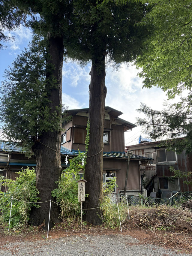 富士吉田の【福地八幡社 渡辺大明神】に行ってきた！