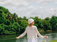 ฤดูกาลสีเขียวกำลังมาเยือนไปคาเฟ่ริมแม่น้ำแควกันไหม