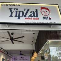 Famous Yipzai Seafood Noodle restaurant in Klang