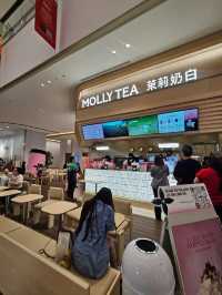 Molly tea@one bangkok ชานมมะลิที่1ในใจ