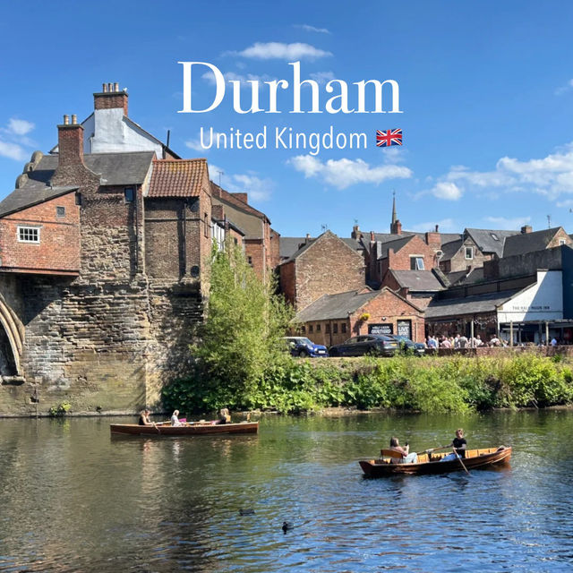 Durham: A Delightfully English Gem – I Love It! 🇬🇧🏰