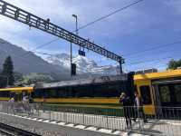 海拔1274公尺的山中小鎮溫根（Wengen）