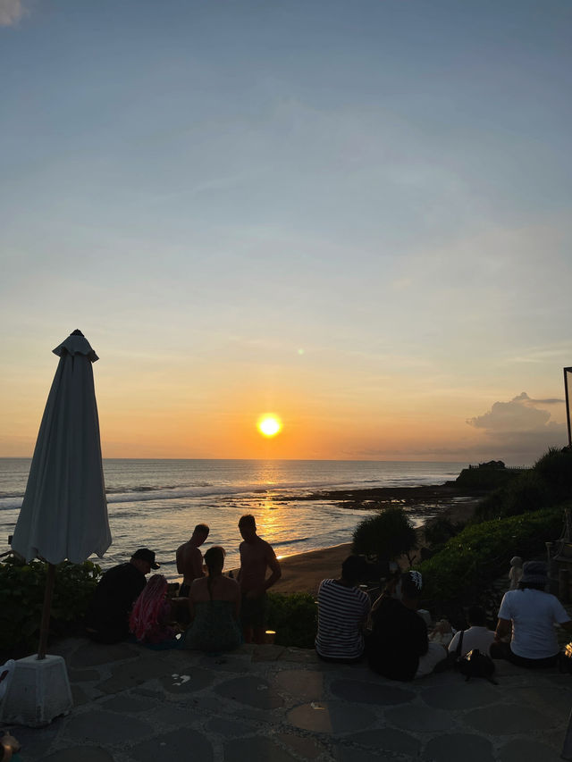 sunset at Luna Beach Club