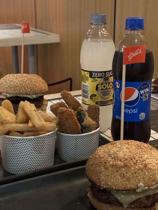 호주 로컬도, 여행자도 반한 수제버거 맛집 🇦🇺🍔 Grill’d Australia