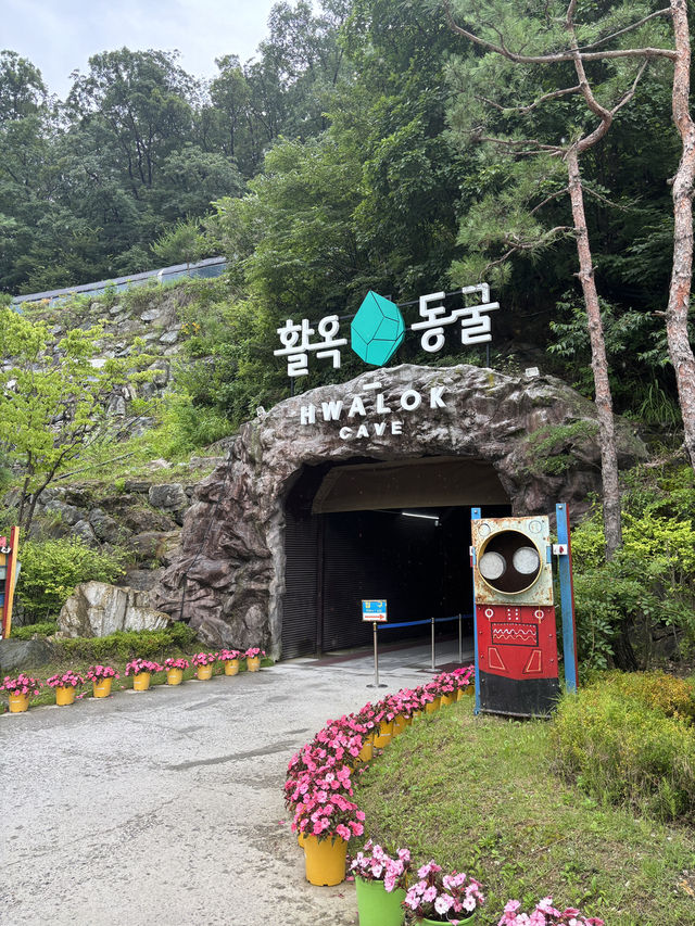 카약 타기 체험이 가능한 활옥동굴 여행😍