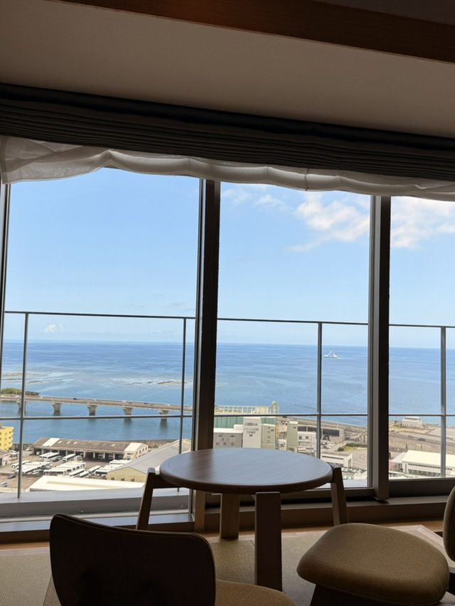 沖繩睡醒就看到海景的榻榻米高質酒店