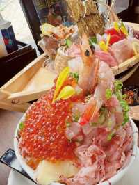 日本伊豆島必去抹茶綠大室山和必吃海鮮丼鰻魚飯