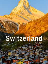  Switzerland: ดินแดนแห่งภูเขา หิมะ 