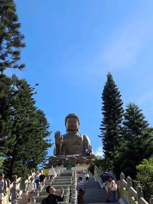 ขึ้นบันไดชมพระใหญ่ Tian Tan Buddha 🇭🇰