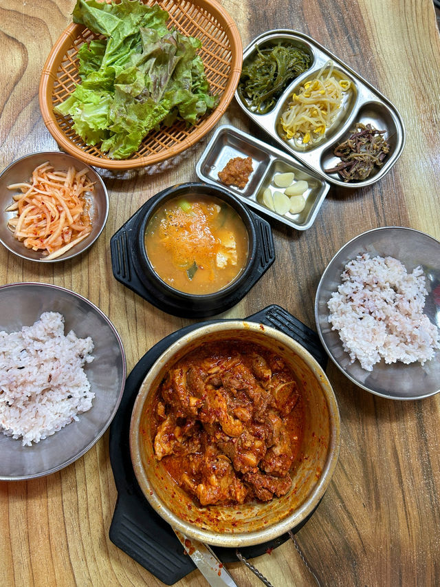 🇰🇷大邱✈️ 名過其實的三美食堂삼미찜갈비