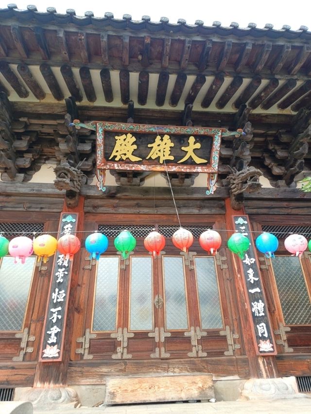 🕊️ 고요 속 위엄, 대형 불상이 인상적인 광양 운암사
